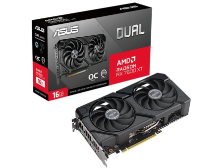 Tarjeta Gráfica Asus Dual Radeon RX 7600 XT OC/ 16GB GDDR6