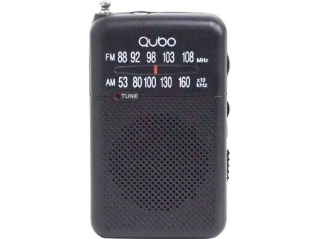 Radio Portátil Qubo R-S1/ Negro