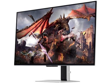 Monitor Gaming Samsung Odyssey OLED G8 S32DG802SU 32'/ 4K/ 0.03ms/ 240Hz/ OLED/ Regulable en altura/ Gris