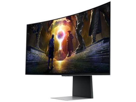 Monitor Gaming Ultrapanorámico Curvo Samsung G8 Odyssey OLED S34DG850SU 34'/ WQHD/ 0.03ms/ 175Hz/ Multimedia/ Regulable en Altur