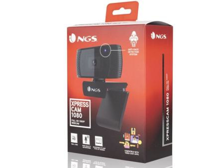 Webcam NGS XpressCam 1080/ 1920 x 1080 Full HD