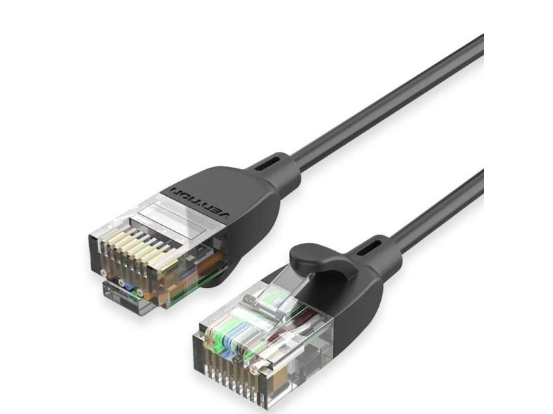 Cable de Red RJ45 UTP Vention IBIBJ Cat.6A/ 5m/ Negro