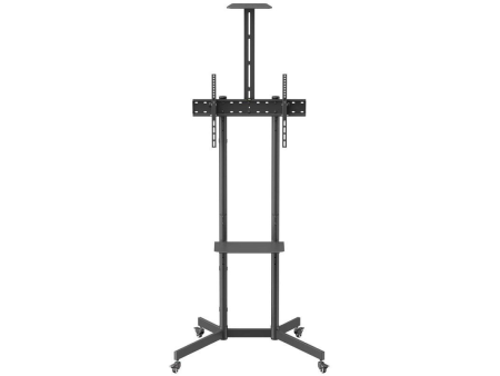 Soporte de Suelo Inclinable con Ruedas/ Soporte de Cámara Aisens FT70TE-335 para TV 37'-70'/ hasta 45kg