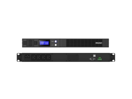 SAI Línea Interactiva Phasak Protekt Slim Rack/ 750VA-450W/ 4 Salidas/ Formato Rack