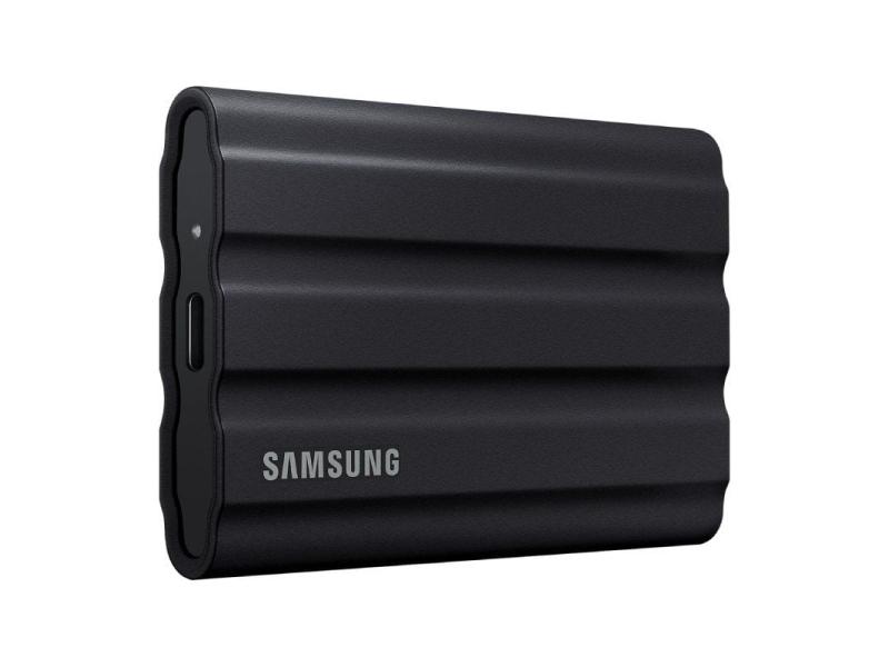 Disco Externo SSD Samsung Portable T7 Shield 1TB/ USB 3.2/ Negro