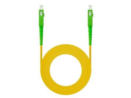 Cable de Fibra Óptica G657A2 Nanocable 10.20.0040/ LSZH/ 40m/ Amarillo