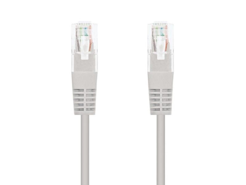 Cable de Red RJ45 UTP Nanocable 10.20.0100 Cat.5e/ 50cm/ Gris