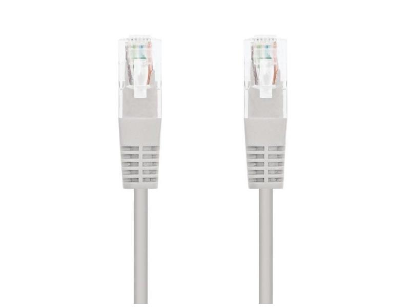 Cable de Red RJ45 UTP Nanocable 10.20.0100-L30 Cat.5e/ 30cm/ Gris