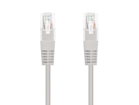 Cable de Red RJ45 UTP Nanocable 10.20.0100-L30 Cat.5e/ 30cm/ Gris