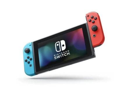 Nintendo Switch Azul Neón/Rojo Neón 2022/ 2 Mandos Joy-Con