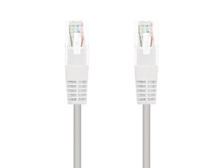 Cable de Red RJ45 UTP Nanocable 10.20.0101-W Cat.5e/ 1m/ Blanco