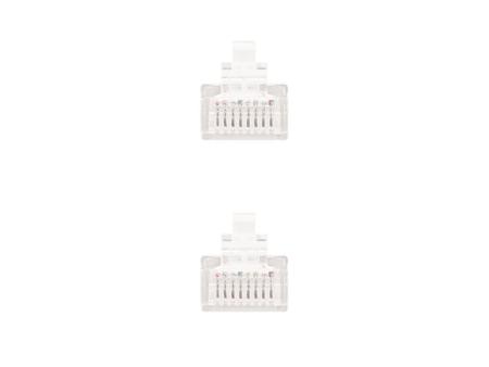 Cable de Red RJ45 UTP Nanocable 10.20.0102-W Cat.5e/ 2m/ Blanco