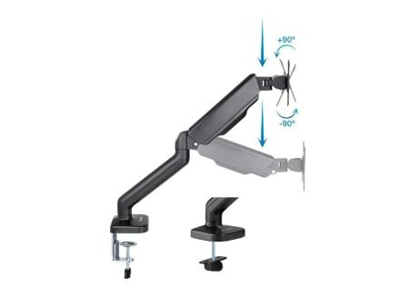 Soporte para Monitor TooQ DB5032TNR-B/ hasta 9kg