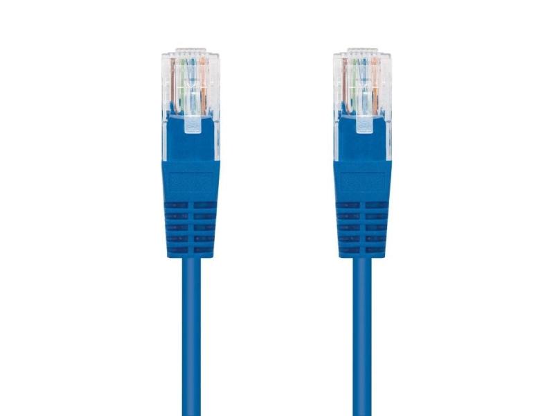 Cable de Red RJ45 UTP Nanocable 10.20.0400-BL Cat.6/ 50cm/ Azul