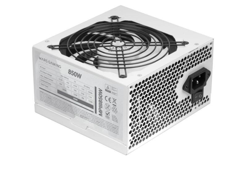 Fuente de Alimentación Mars Gaming MPIII850W/ 850W/ Ventilador 12cm