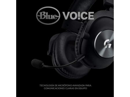 Auriculares Gaming con Micrófono Logitech G Pro X/ Jack 3.5/ USB/ Negros