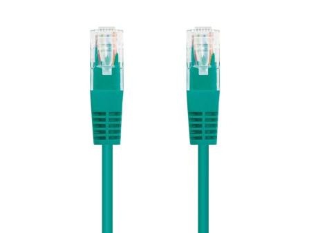 Cable de Red RJ45 UTP Nanocable 10.20.0400-L25-GR Cat.6/ 25cm/ Verde