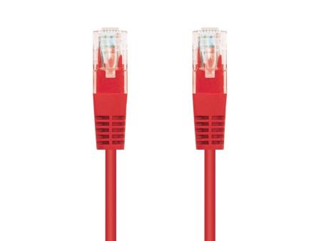 Cable de Red RJ45 UTP Nanocable 10.20.0400-L25-R Cat.6/ 25cm/ Rojo