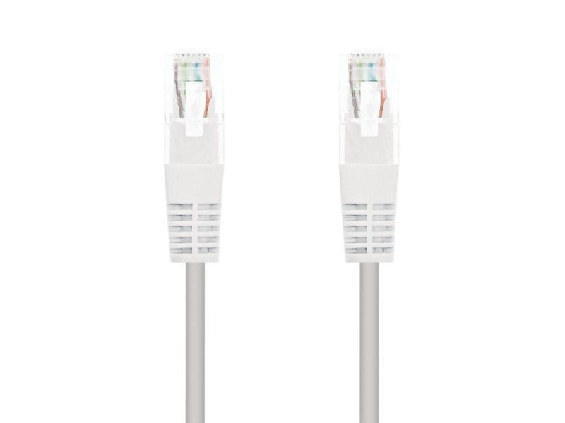 Cable de Red RJ45 UTP Nanocable 10.20.0400-L25-W Cat.6/ 25cm/ Blanco