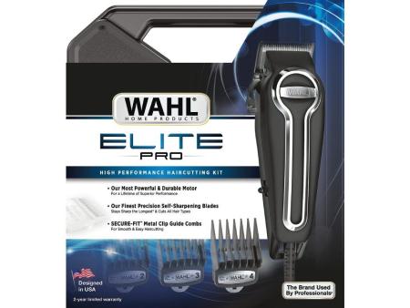 Cortapelos Wahl Elite Pro/ con Cable/ 18 Accesorios