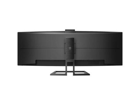 Monitor Profesional Ultrapanorámico Curvo Philips 499P9H 48.8'/ Dual QHD/ Webcam/ Multimedia/ Regulable en altura/ Negro