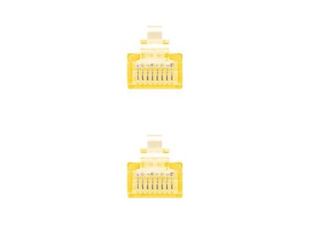 Cable de Red RJ45 UTP Nanocable 10.20.0400-L25-Y Cat.6/ 25cm/ Amarillo