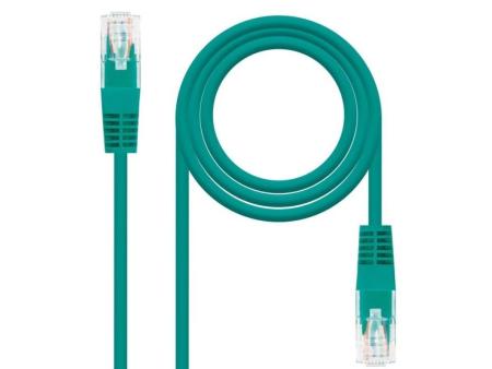 Cable de Red RJ45 UTP Nanocable 10.20.0400-L30 Cat.6/ 30cm/ Verde