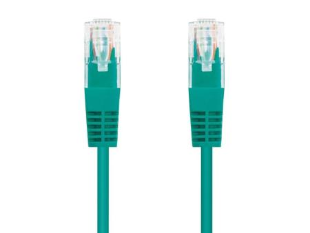 Cable de Red RJ45 UTP Nanocable 10.20.0400-L30 Cat.6/ 30cm/ Verde