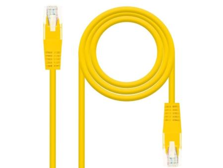 Cable de Red RJ45 UTP Nanocable 10.20.0400-L30 Cat.6/ 30cm/ Amarillo