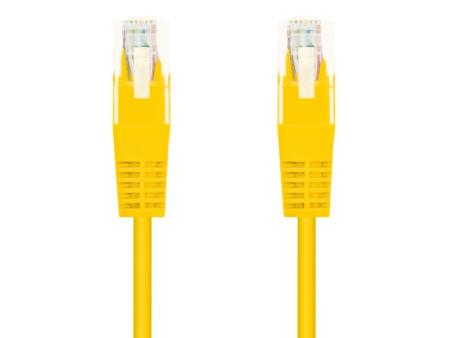 Cable de Red RJ45 UTP Nanocable 10.20.0400-L30 Cat.6/ 30cm/ Amarillo