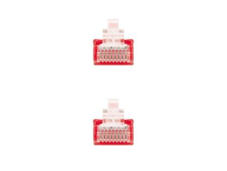 Cable de Red RJ45 UTP Nanocable 10.20.0400-R Cat.6/ 50cm/ Rojo