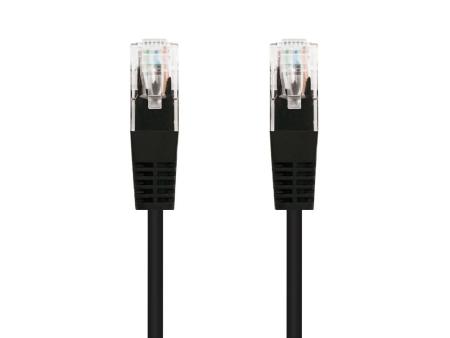 Cable de Red RJ45 UTP Nanocable 10.20.0401-BK/ Cat.6/ 1m/ Negro