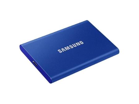 Disco Externo SSD Samsung Portable T7 2TB/ USB 3.2/ Azul