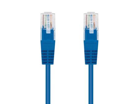 Cable de Red RJ45 UTP Nanocable 10.20.0401-BL Cat.6/ 1m/ Azul