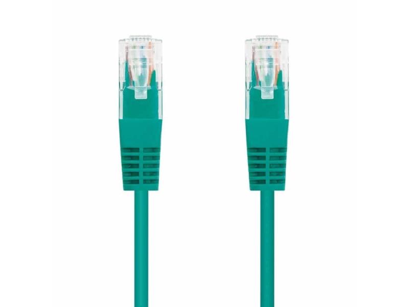 Cable de Red RJ45 UTP Nanocable 10.20.0401-GR Cat.6/ 1m/ Verde