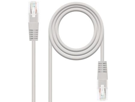 Cable de Red RJ45 UTP Nanocable 10.20.0401-L150 Cat.6A/ 1.5m/ Gris