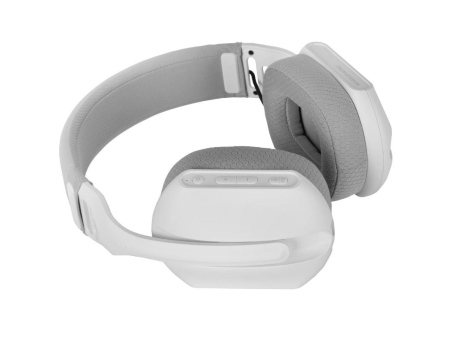 Auriculares Gaming Inalámbricos con Micrófono Mars Gaming MHWPRO/ Jack 3.5/ Bluetooth/ Blancos