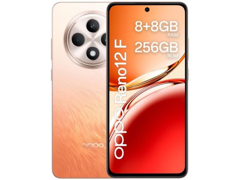 Smartphone Oppo Reno 12 F 8GB/ 256GB/ 6.67'/ 4G/ Naranja