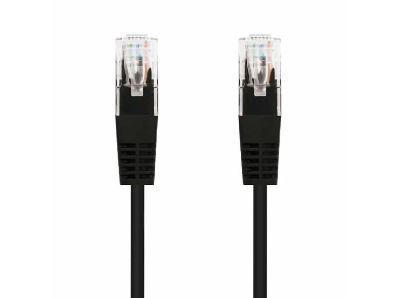 Cable de Red RJ45 UTP Nanocable 10.20.0403-BK Cat.6/ 3m/ Negro