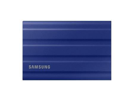 Disco Externo SSD Samsung Portable T7 Shield 1TB/ USB 3.2/ Azul