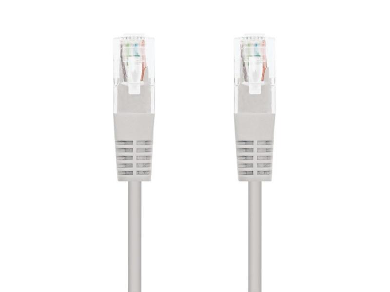 Cable de Red RJ45 UTP Nanocable 10.20.0407 Cat.6/ 7m/ Gris