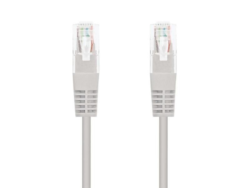 Cable de Red RJ45 UTP Nanocable 10.20.0425 Cat.6/ 25m/ Gris