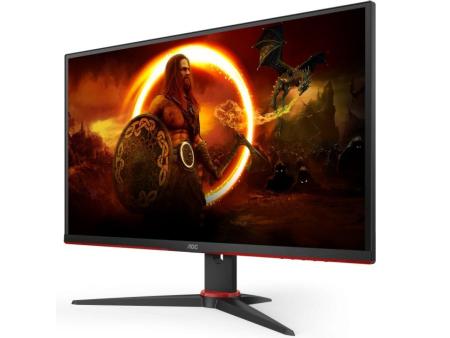 Monitor Gaming AOC 27G2SPAE/BK 27'/ Full HD/ 1ms/ 165Hz/ IPS/ Multimedia/ Negro y Rojo