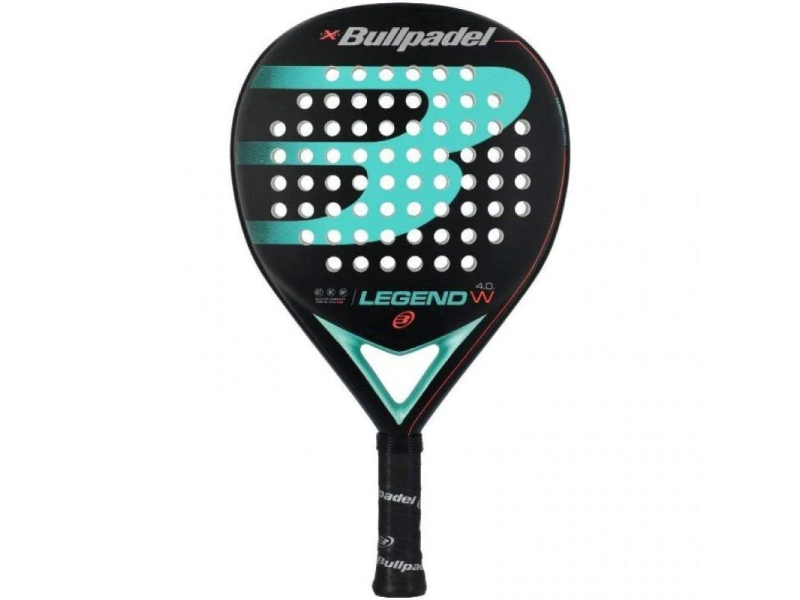 Pala de Pádel Bullpadel Legend Woman 4.0/ Azul y Negra