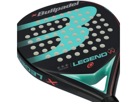 Pala de Pádel Bullpadel Legend Woman 4.0/ Azul y Negra