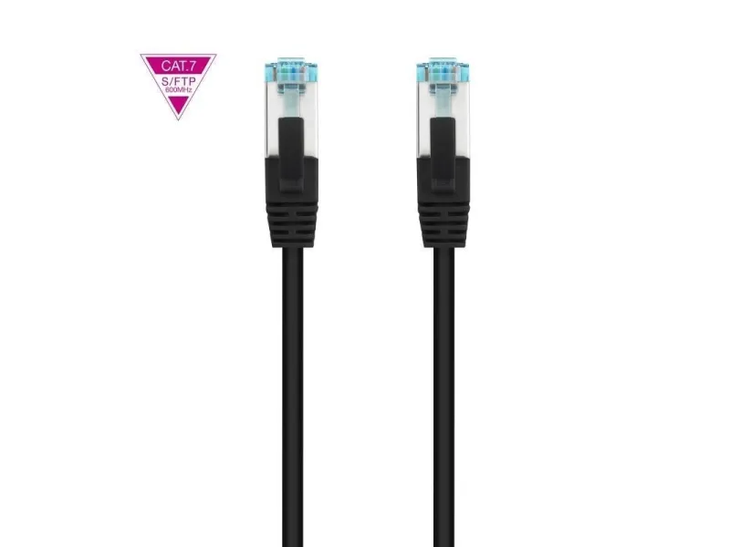 Cable de Red RJ45 SFTP Nanocable 10.20.1700-BK Cat.7/ 50cm/ Negro