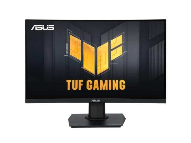 Monitor Gaming Curvo Asus TUF Gaming VG24VQER 23.6'/ Full HD/ 1ms/ 180Hz/ VA/ Negro