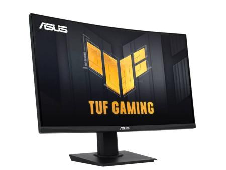 Monitor Gaming Curvo Asus TUF Gaming VG24VQER 23.6'/ Full HD/ 1ms/ 180Hz/ VA/ Negro