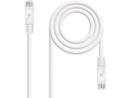 Cable de Red RJ45 UTP Nanocable 10.20.1802-W Cat.6A/ 2m/ Blanco