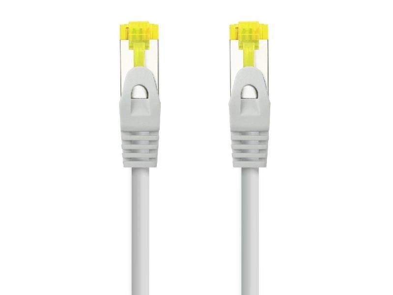 Cable de Red RJ45 SFTP Nanocable 10.20.1900-L25 Cat.6A/ LSZH/ 25cm/ Gris